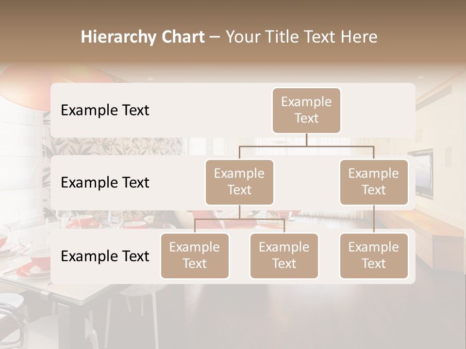 Domestic Room Living Room Home Improvement PowerPoint Template