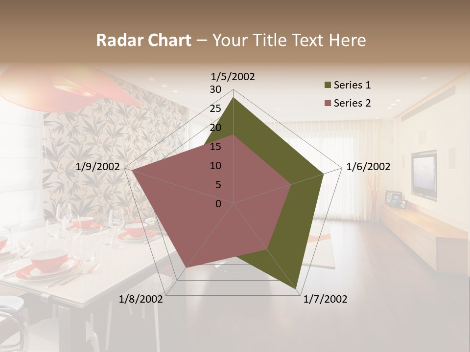 Domestic Room Living Room Home Improvement PowerPoint Template
