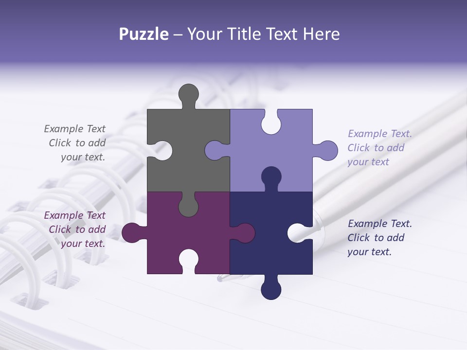 Pad Business Notepad PowerPoint Template