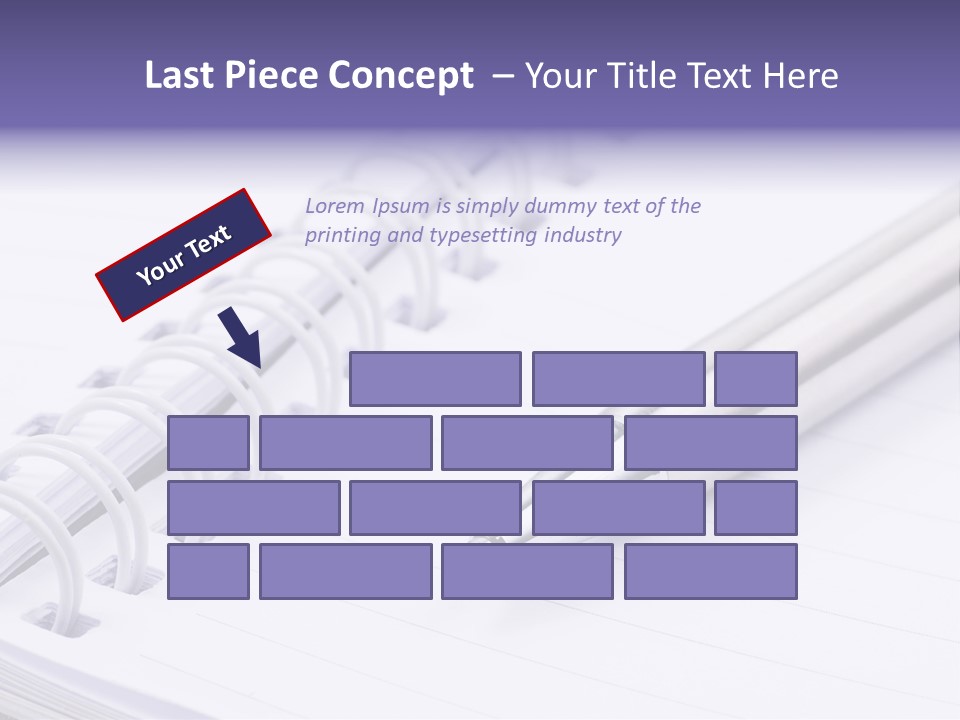 Pad Business Notepad PowerPoint Template