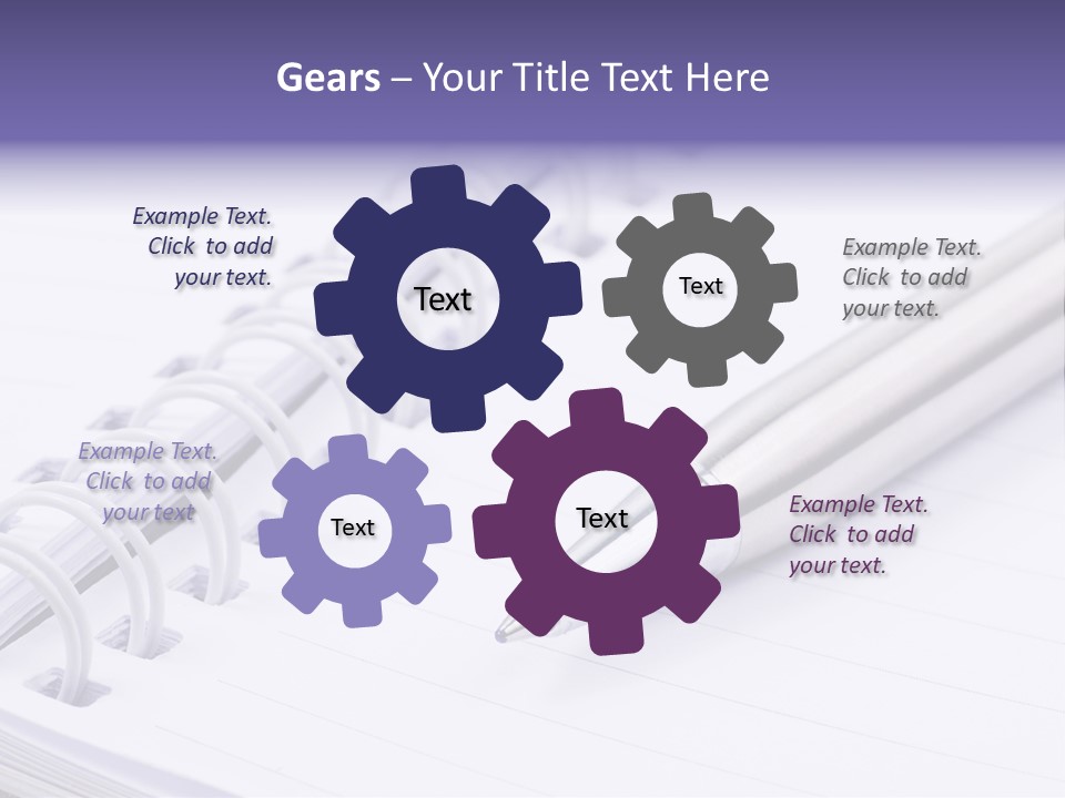 Pad Business Notepad PowerPoint Template