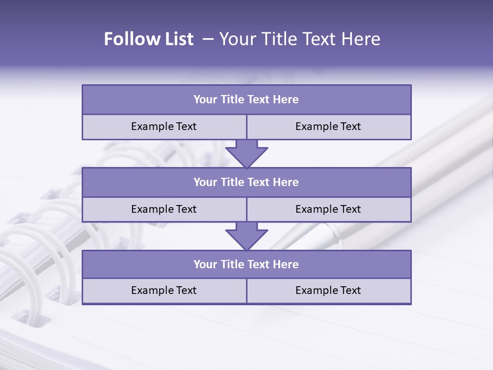 Pad Business Notepad PowerPoint Template