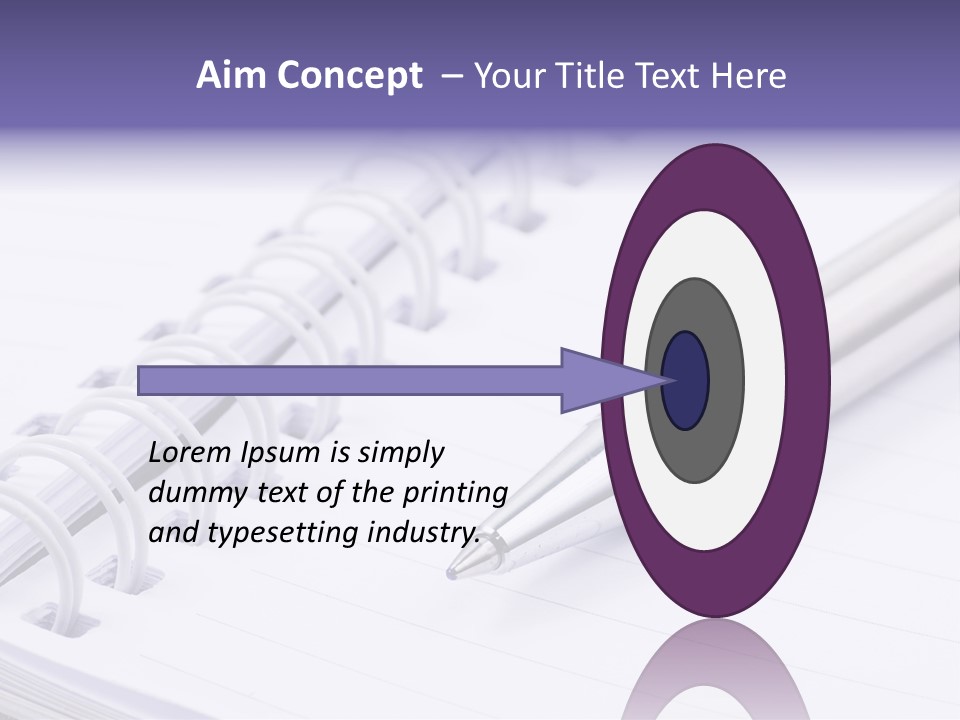 Pad Business Notepad PowerPoint Template