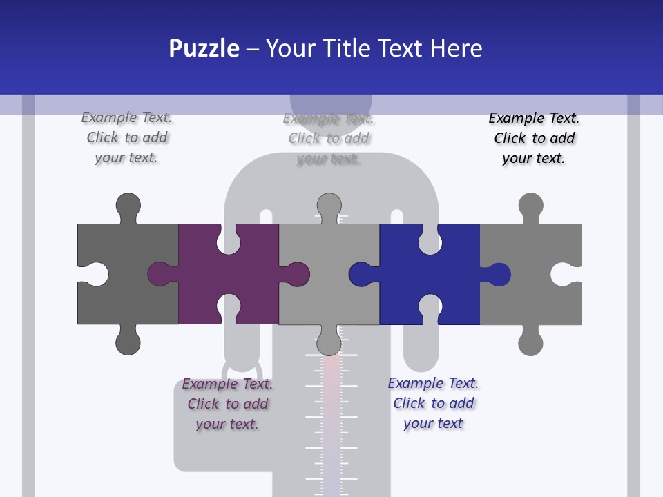 A Man With A Thermometer In His Hand Powerpoint Presentation Template PowerPoint Template