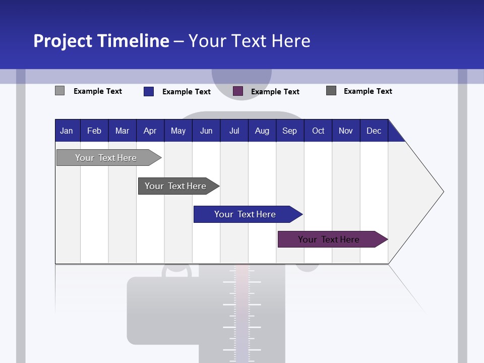 A Man With A Thermometer In His Hand Powerpoint Presentation Template PowerPoint Template