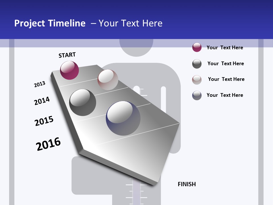 A Man With A Thermometer In His Hand Powerpoint Presentation Template PowerPoint Template
