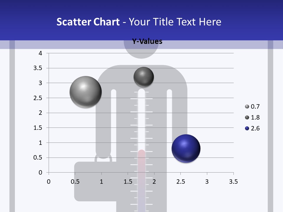 A Man With A Thermometer In His Hand Powerpoint Presentation Template PowerPoint Template