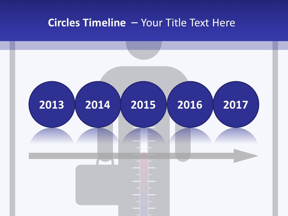 A Man With A Thermometer In His Hand Powerpoint Presentation Template PowerPoint Template
