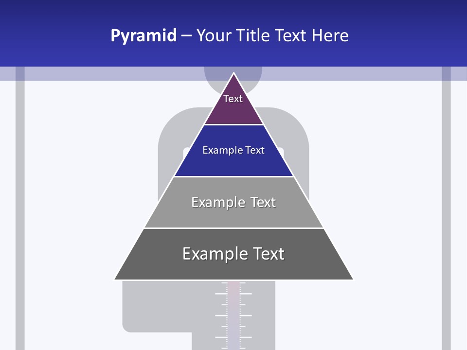 A Man With A Thermometer In His Hand Powerpoint Presentation Template PowerPoint Template