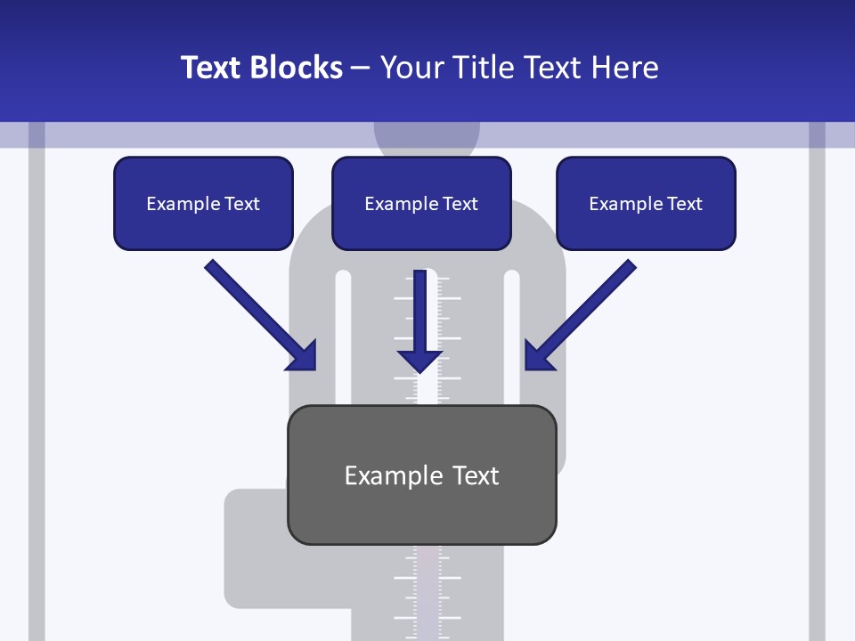 A Man With A Thermometer In His Hand Powerpoint Presentation Template PowerPoint Template