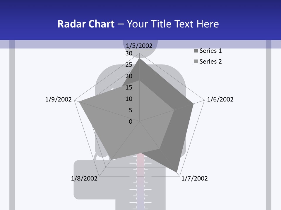 A Man With A Thermometer In His Hand Powerpoint Presentation Template PowerPoint Template