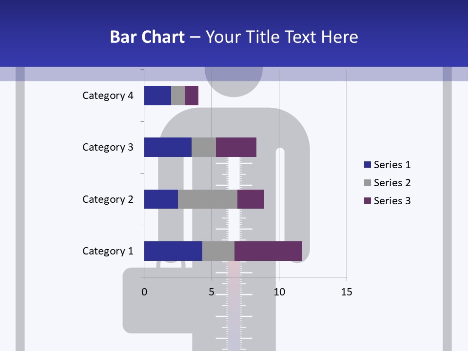 A Man With A Thermometer In His Hand Powerpoint Presentation Template PowerPoint Template