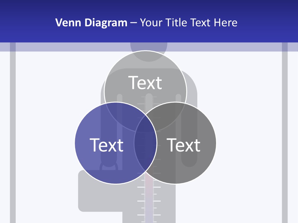 A Man With A Thermometer In His Hand Powerpoint Presentation Template PowerPoint Template