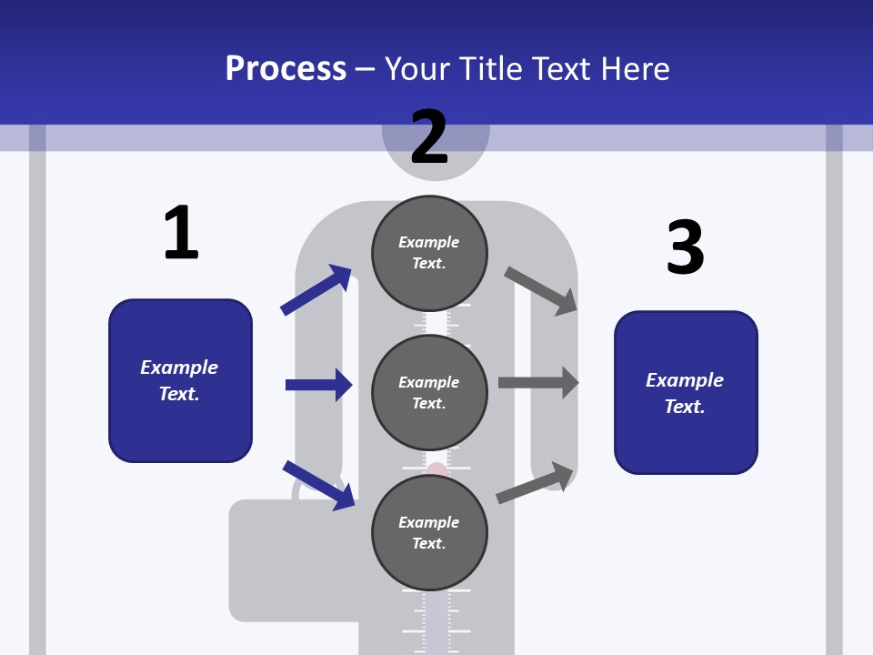 A Man With A Thermometer In His Hand Powerpoint Presentation Template PowerPoint Template