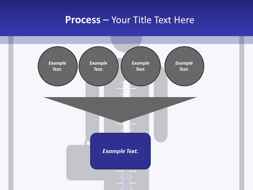 A Man With A Thermometer In His Hand Powerpoint Presentation Template PowerPoint Template