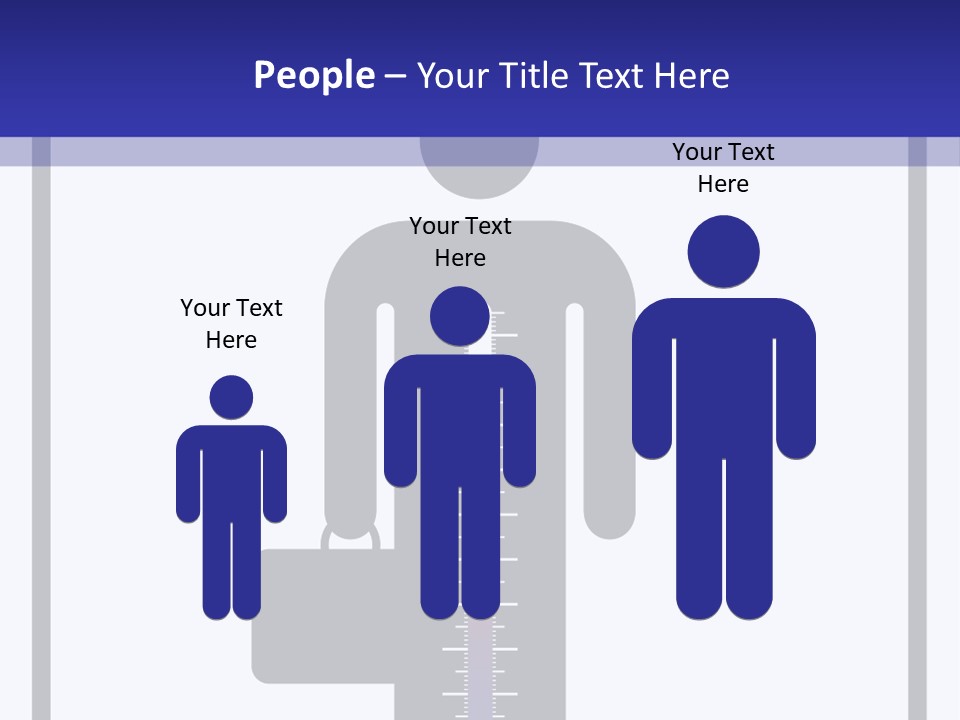 A Man With A Thermometer In His Hand Powerpoint Presentation Template PowerPoint Template
