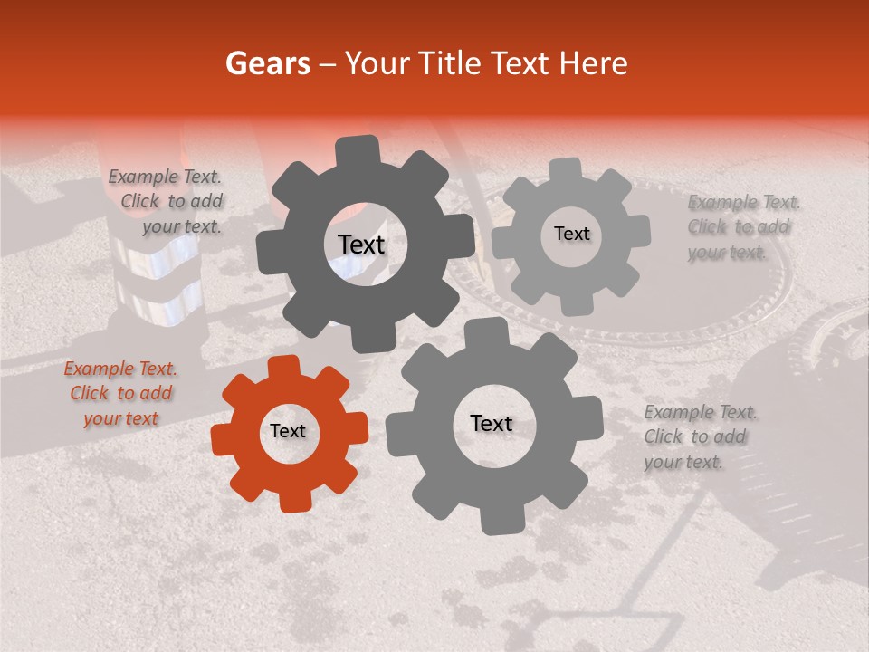 Accessories Fitter Equipment PowerPoint Template