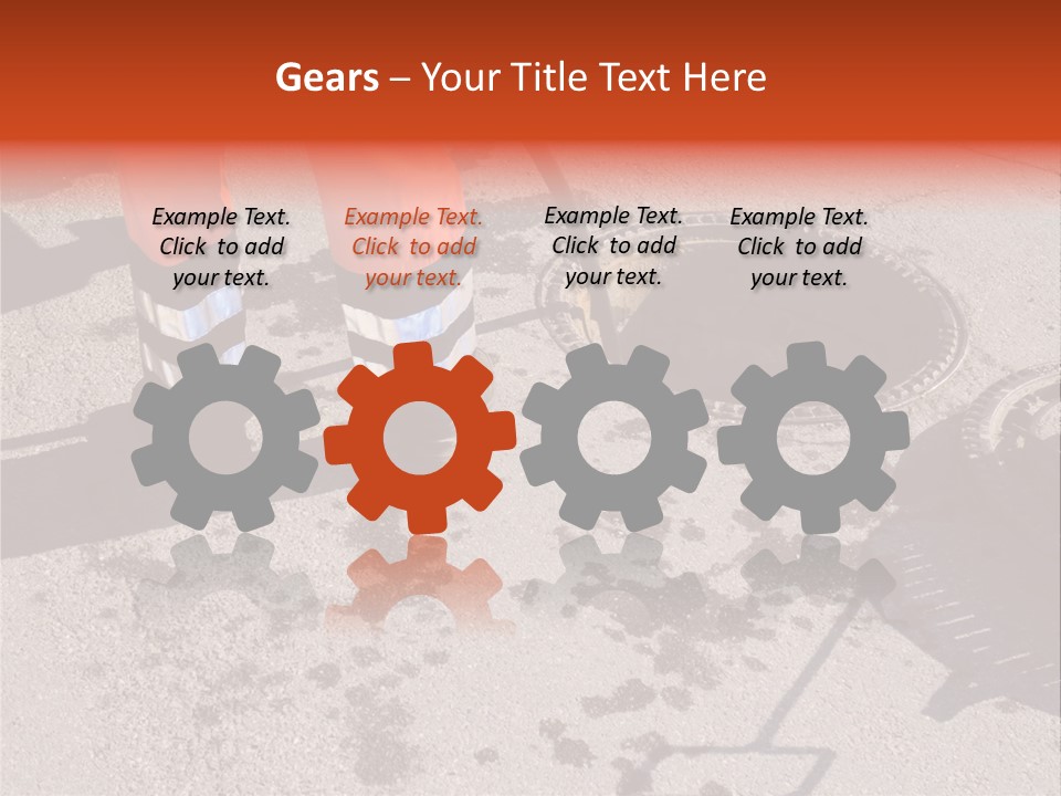 Accessories Fitter Equipment PowerPoint Template