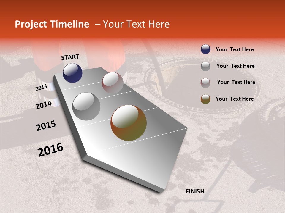 Accessories Fitter Equipment PowerPoint Template