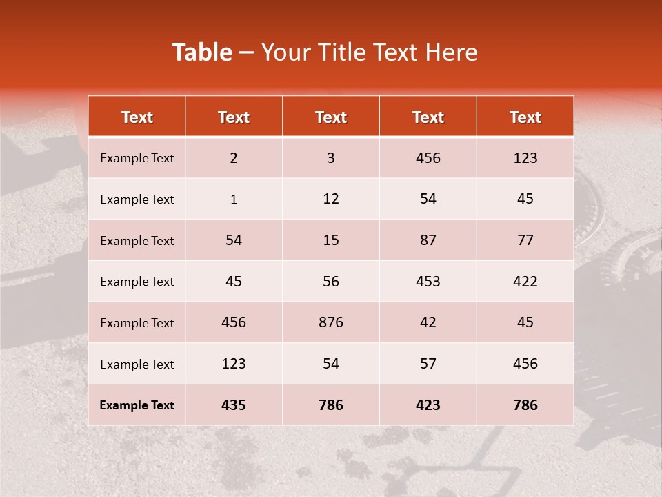 Accessories Fitter Equipment PowerPoint Template