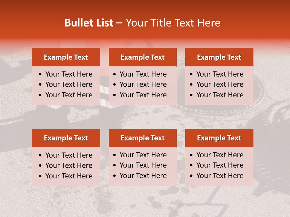 Accessories Fitter Equipment PowerPoint Template
