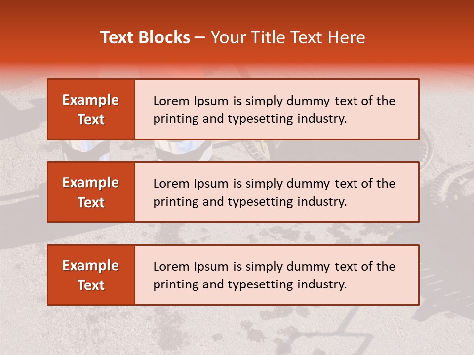 Accessories Fitter Equipment PowerPoint Template
