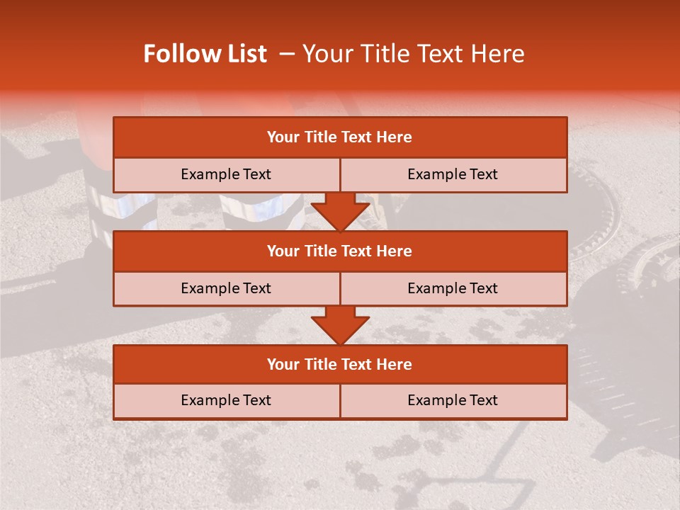 Accessories Fitter Equipment PowerPoint Template