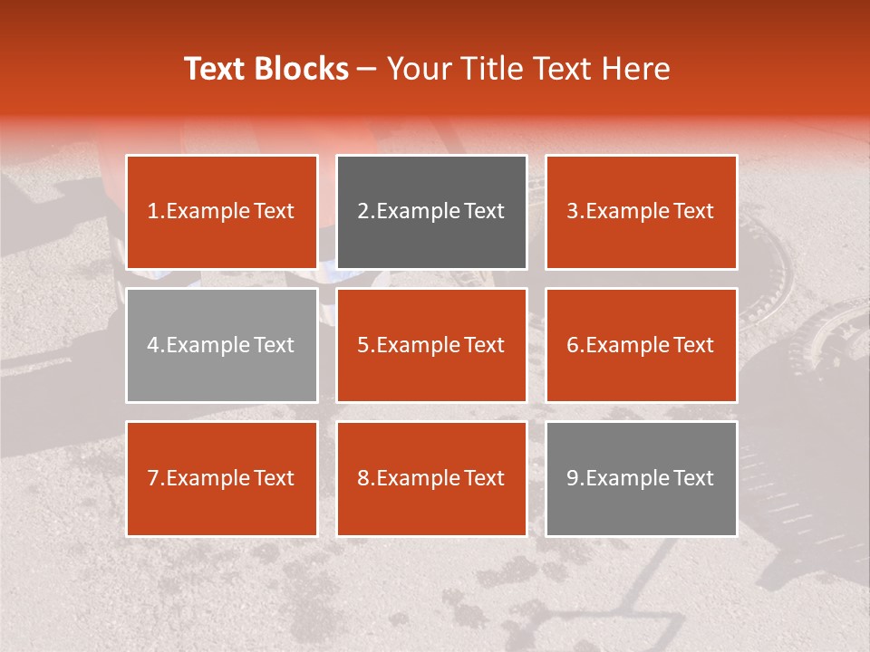Accessories Fitter Equipment PowerPoint Template