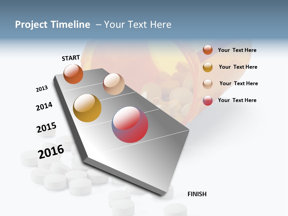 Dumped Macro Medicine And Science PowerPoint Template