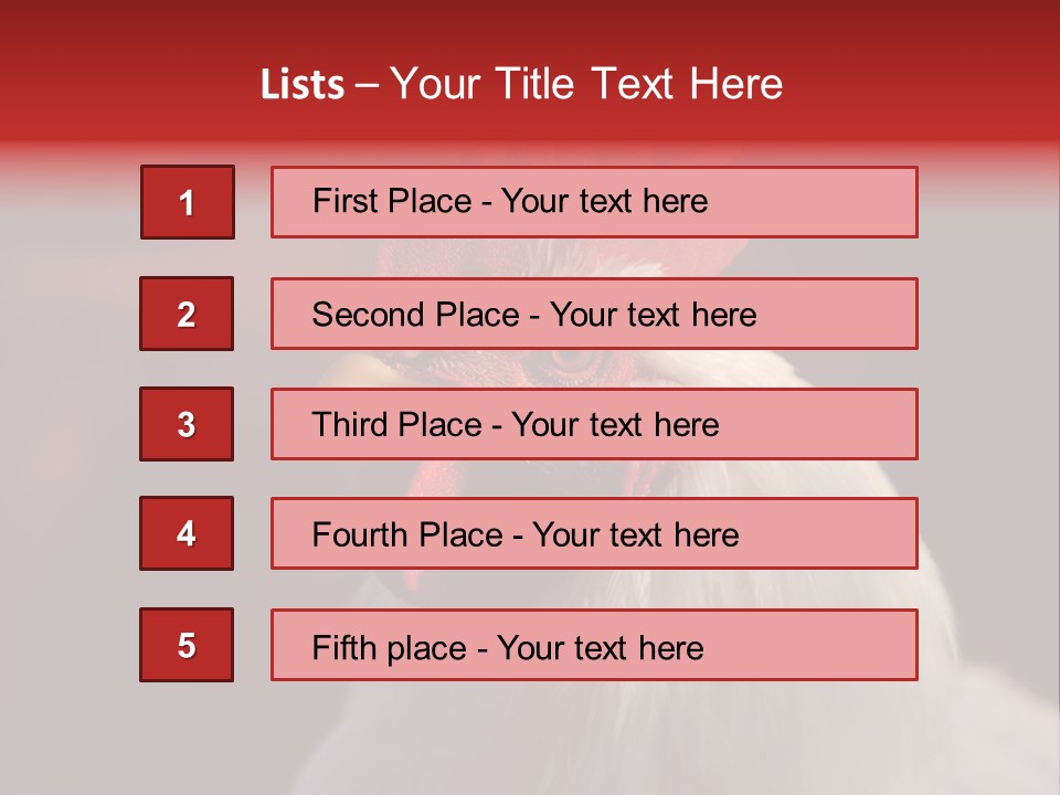 Head Farm Avian PowerPoint Template