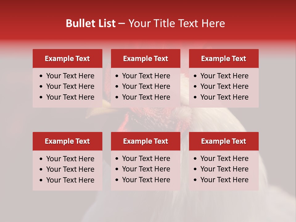 Head Farm Avian PowerPoint Template