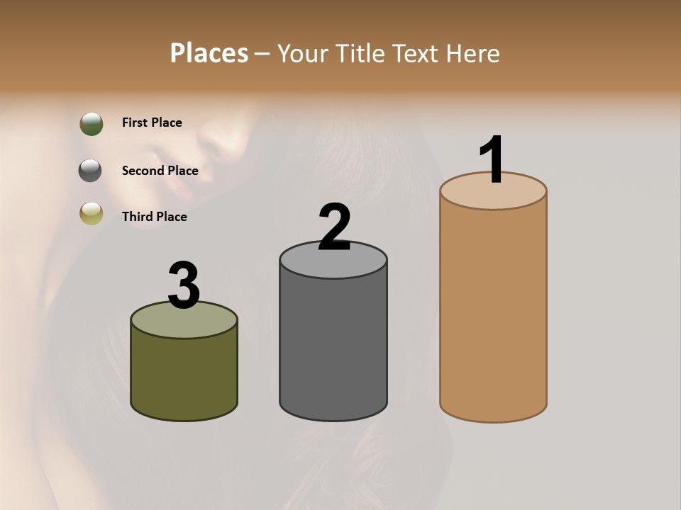 Makeup Girl Beautiful PowerPoint Template