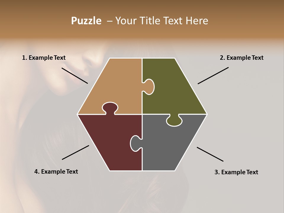 Makeup Girl Beautiful PowerPoint Template