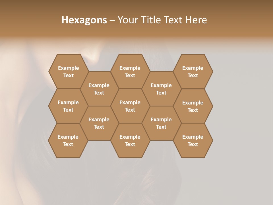 Makeup Girl Beautiful PowerPoint Template