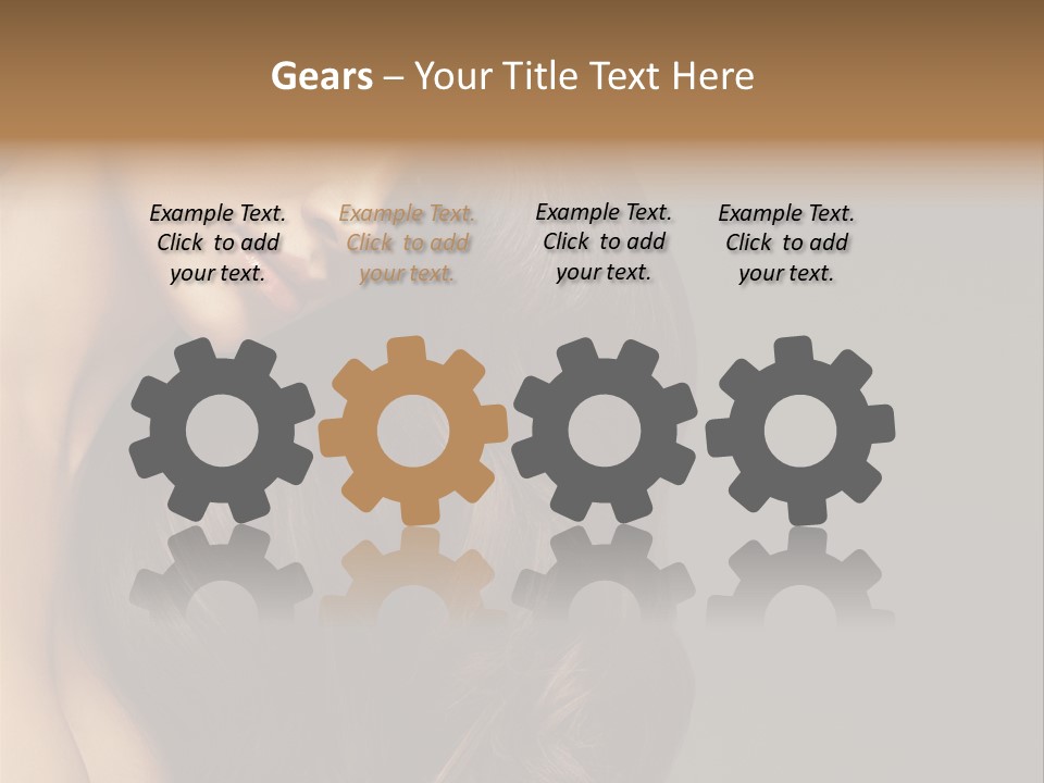 Makeup Girl Beautiful PowerPoint Template