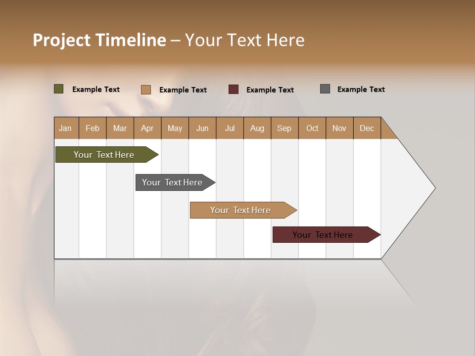 Makeup Girl Beautiful PowerPoint Template