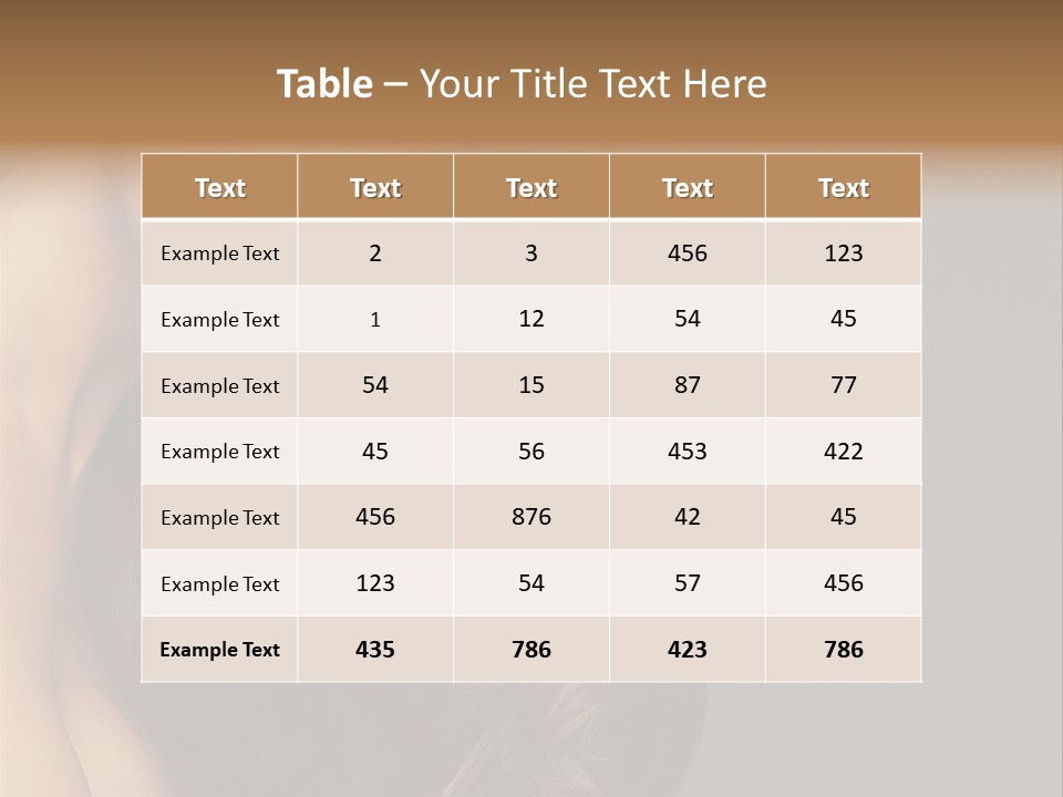 Makeup Girl Beautiful PowerPoint Template