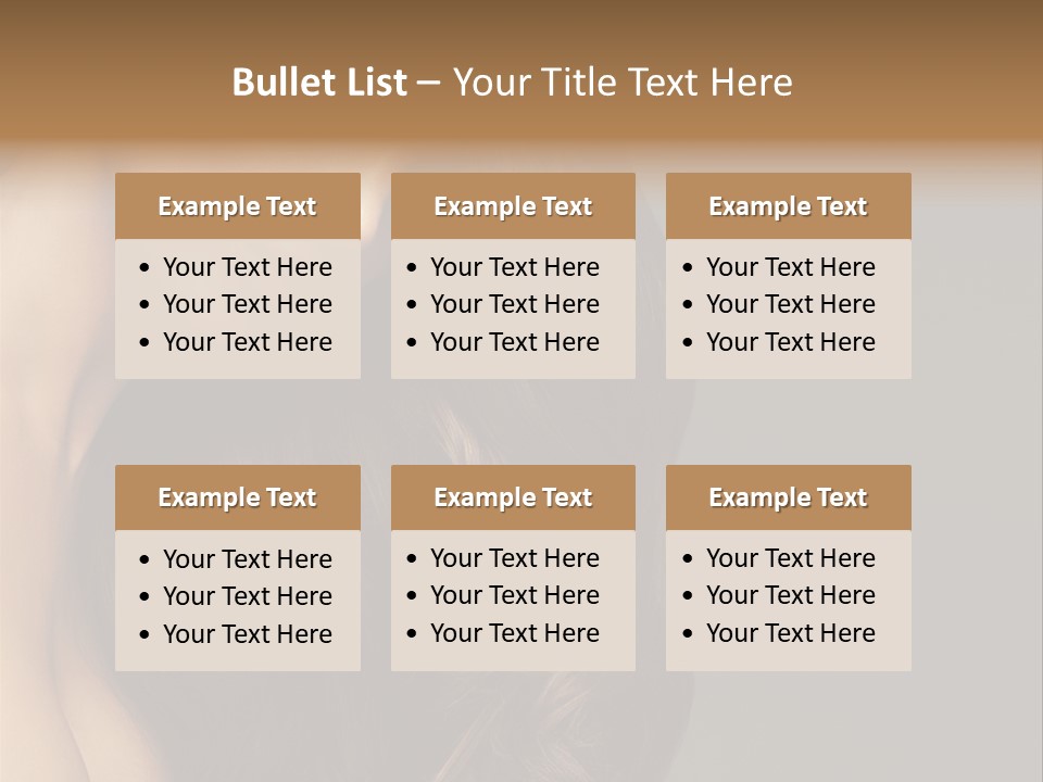 Makeup Girl Beautiful PowerPoint Template