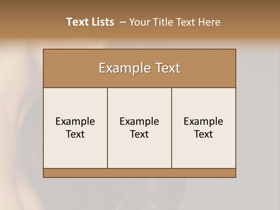 Makeup Girl Beautiful PowerPoint Template