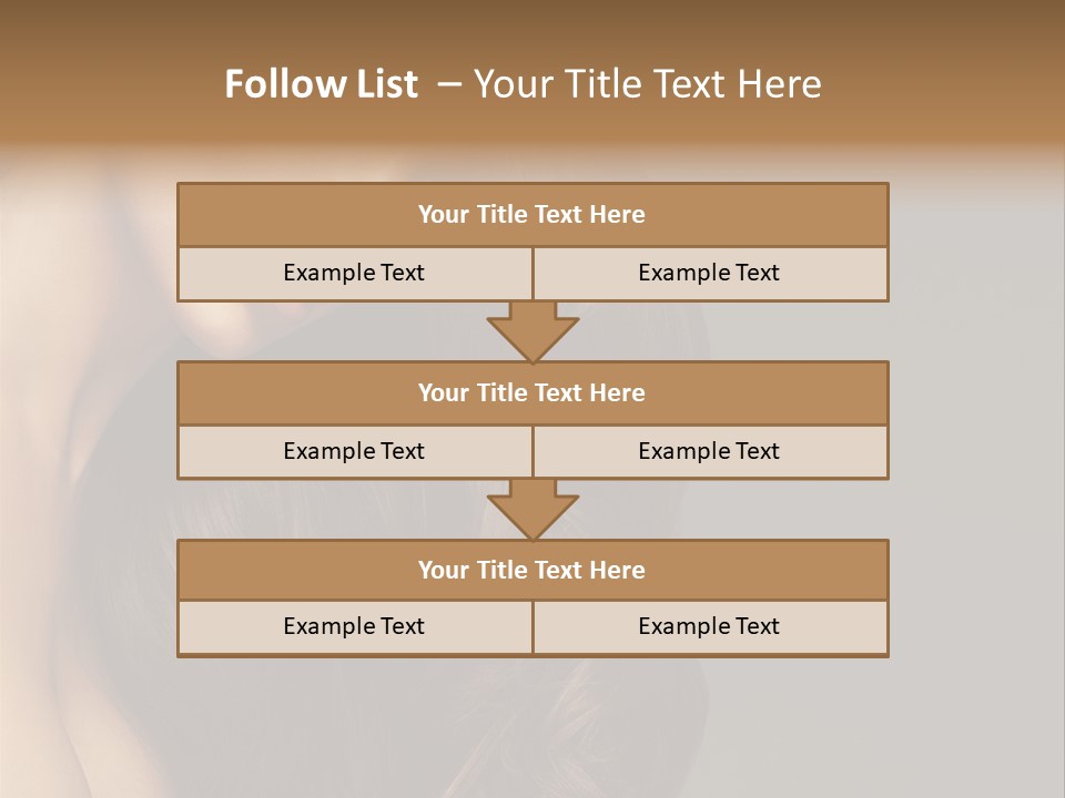 Makeup Girl Beautiful PowerPoint Template