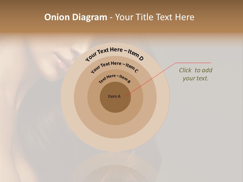 Makeup Girl Beautiful PowerPoint Template