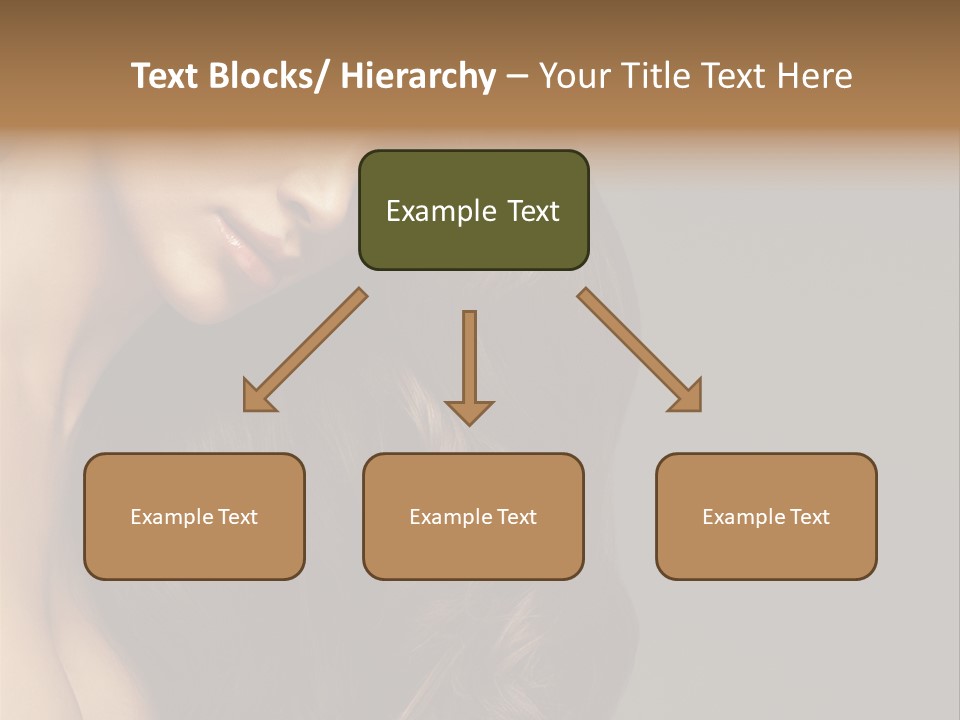 Makeup Girl Beautiful PowerPoint Template