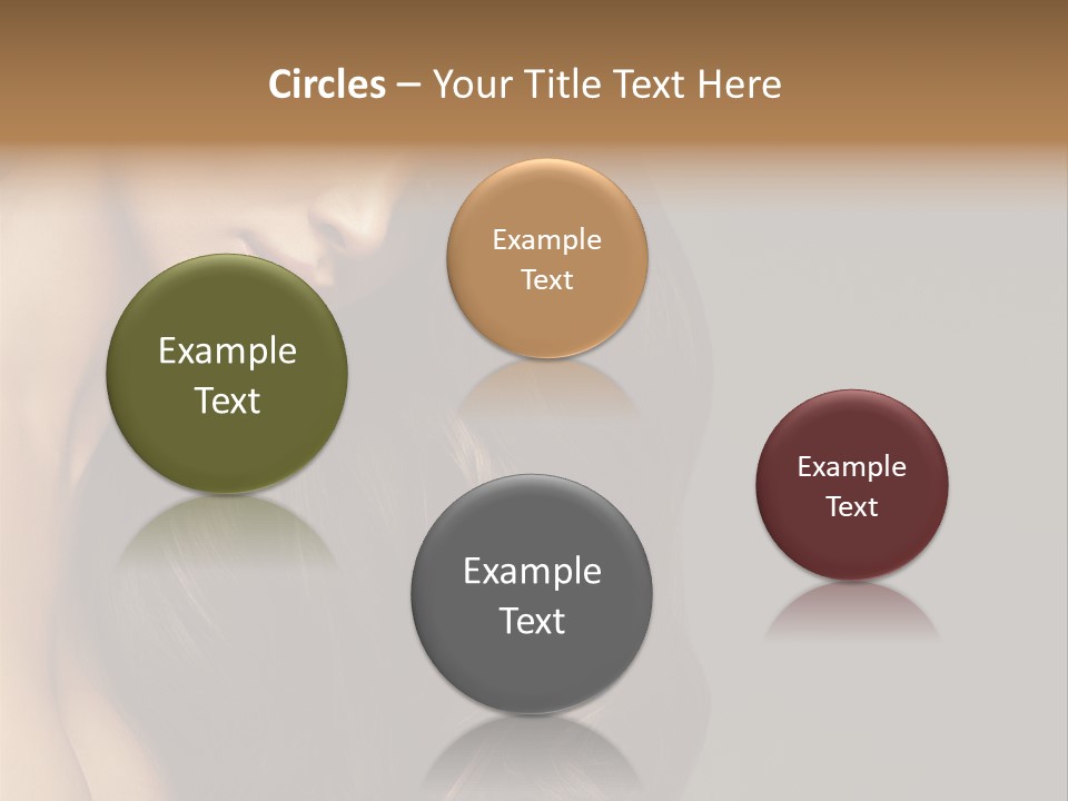 Makeup Girl Beautiful PowerPoint Template