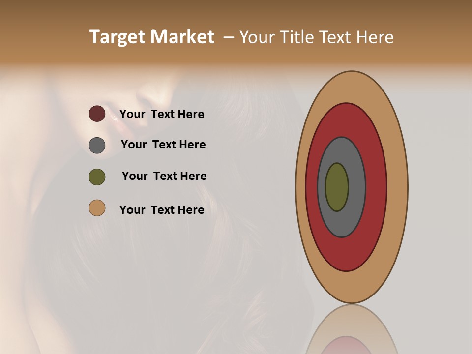 Makeup Girl Beautiful PowerPoint Template