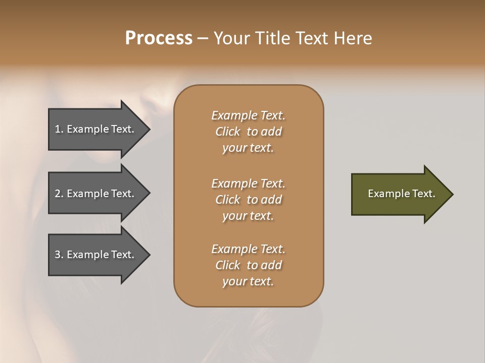 Makeup Girl Beautiful PowerPoint Template