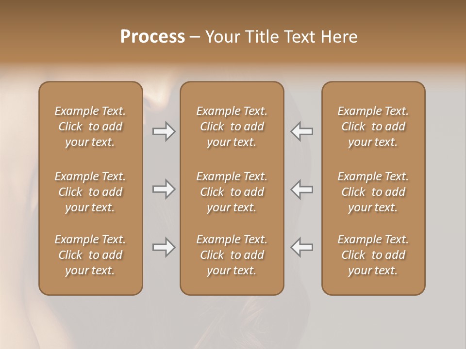 Makeup Girl Beautiful PowerPoint Template