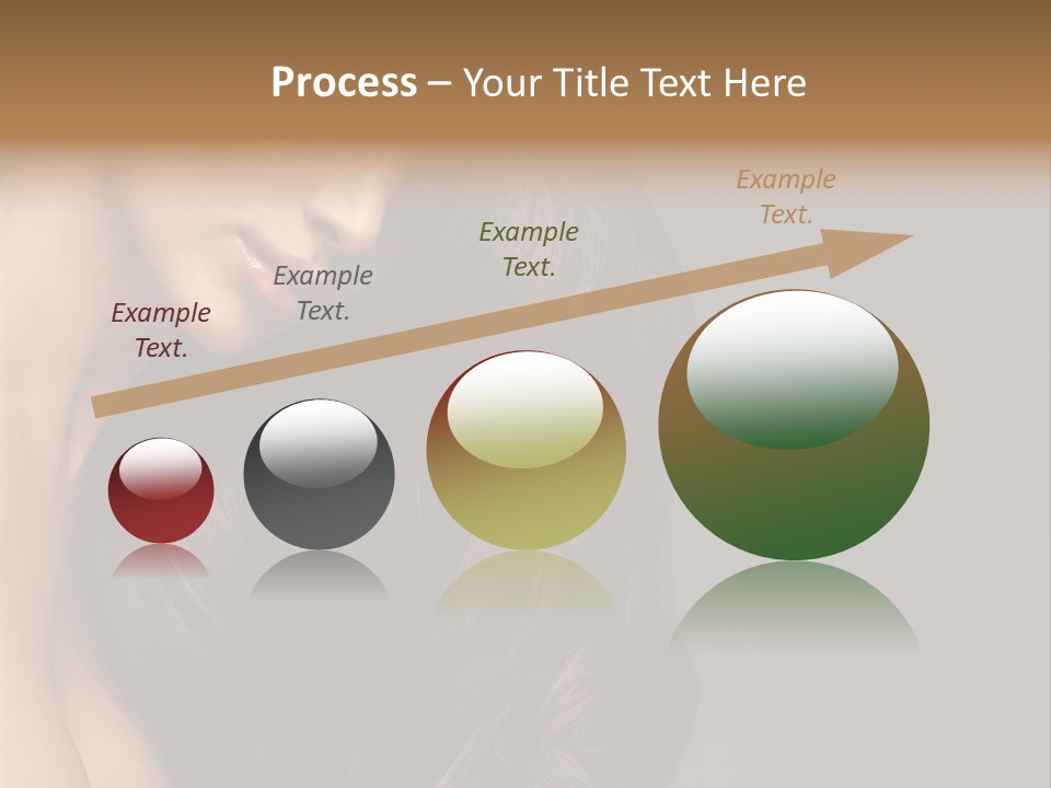 Makeup Girl Beautiful PowerPoint Template