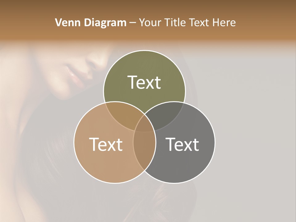 Makeup Girl Beautiful PowerPoint Template