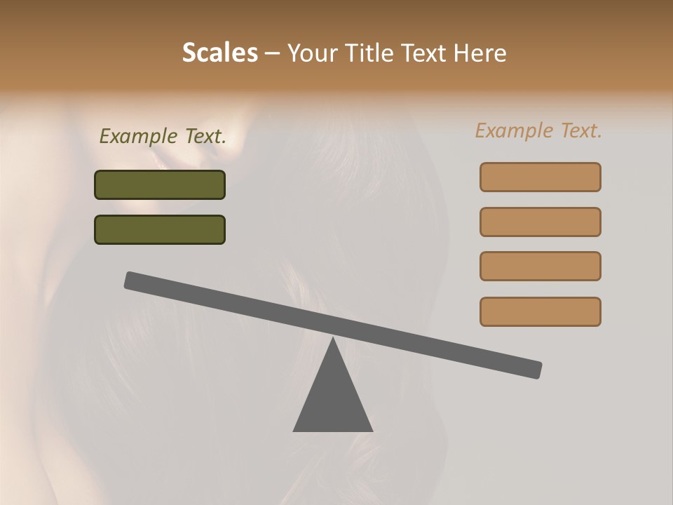 Makeup Girl Beautiful PowerPoint Template
