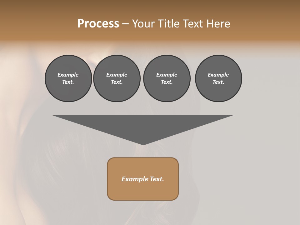 Makeup Girl Beautiful PowerPoint Template